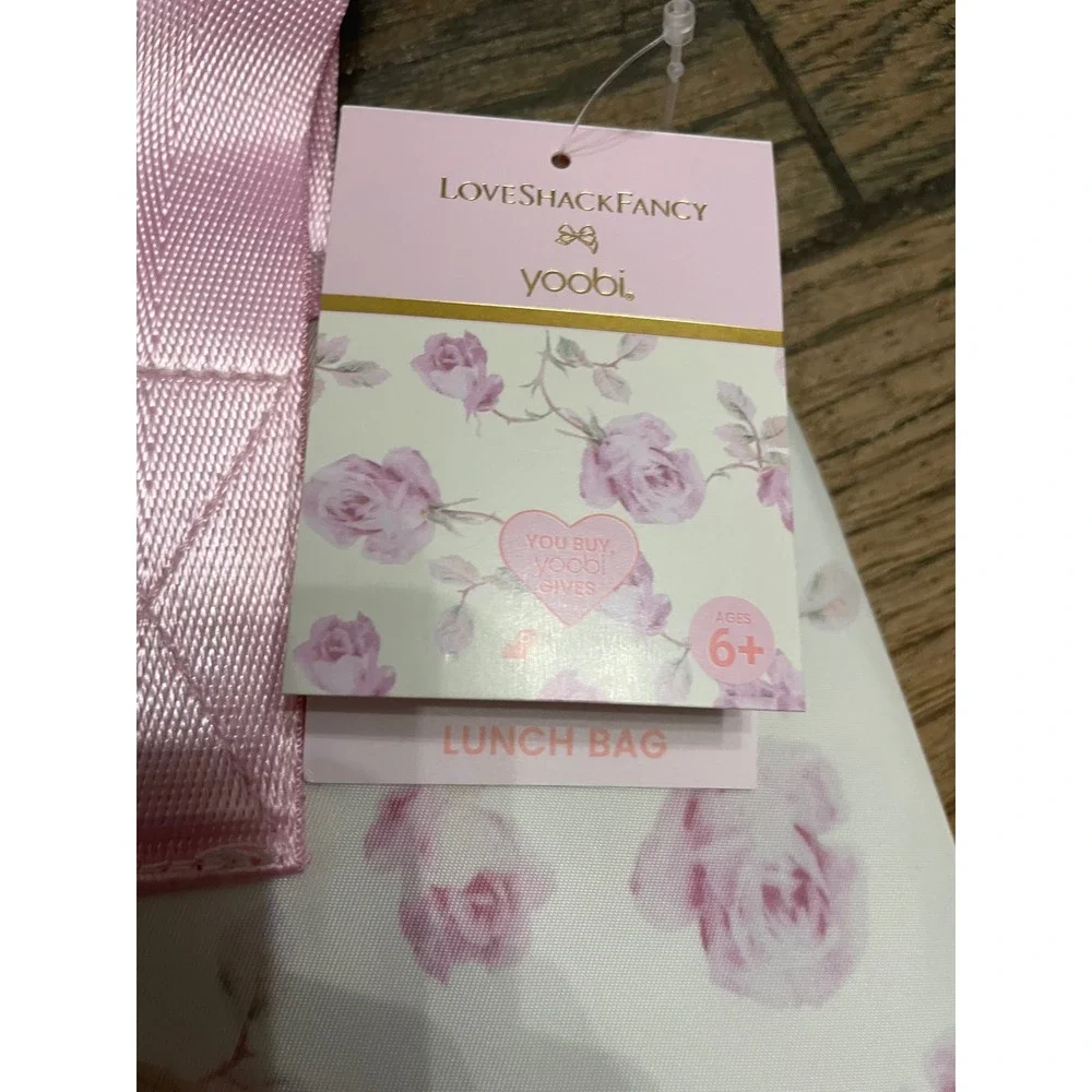 LoveShackFancy x Yoobi rose durable perfect